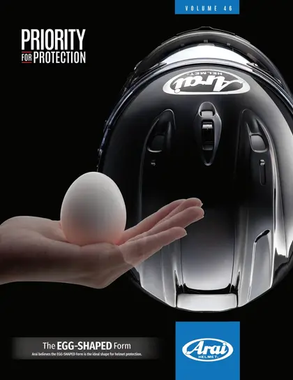 Arai Americas Motorcycle Helmets Catalog Weekly Ad