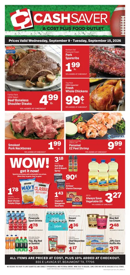 Cash Saver Beaumont Weekly Ad