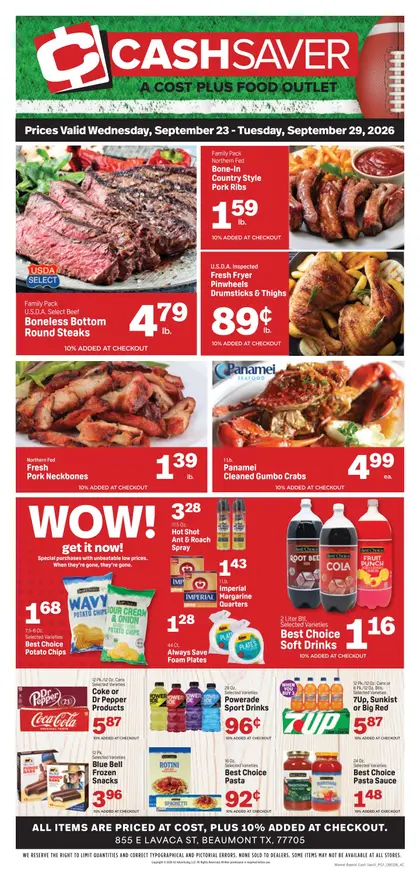 Cash Saver Beaumont Weekly Ad
