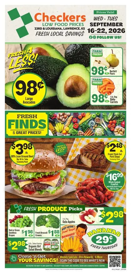 Checkers Foods Weekly Ad