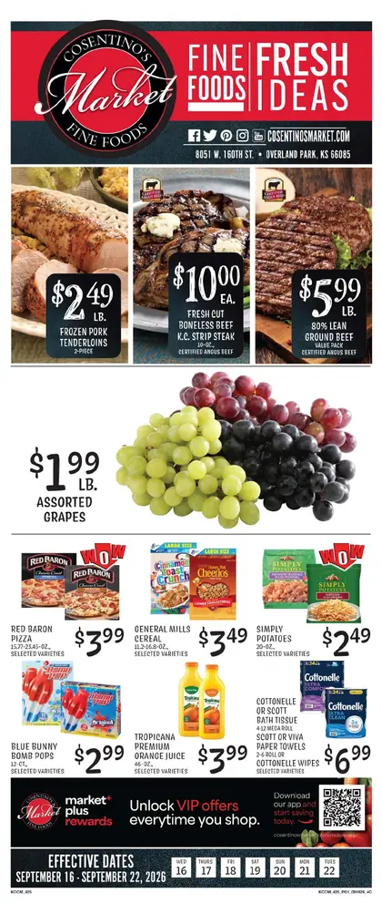 Cosentino's Market Weekly Ad