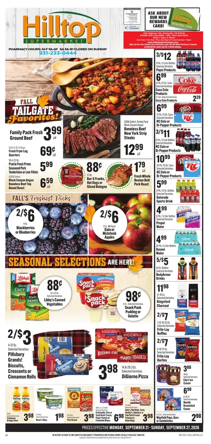 Hilltop Supermarket Weekly Ad