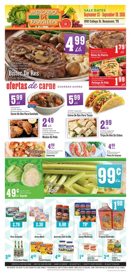 Mercado de Familia Weekly Ad