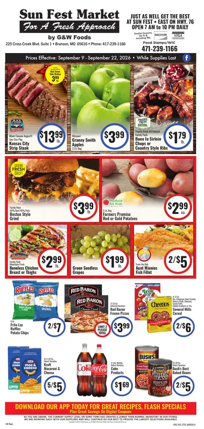 Sun Fest Market Weekly Ad