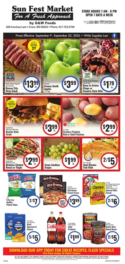 Sun Fest Market Weekly Ad