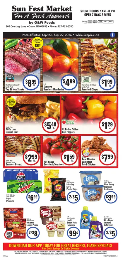 Sun Fest Market Weekly Ad