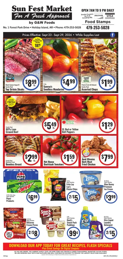 Sun Fest Market Weekly Ad