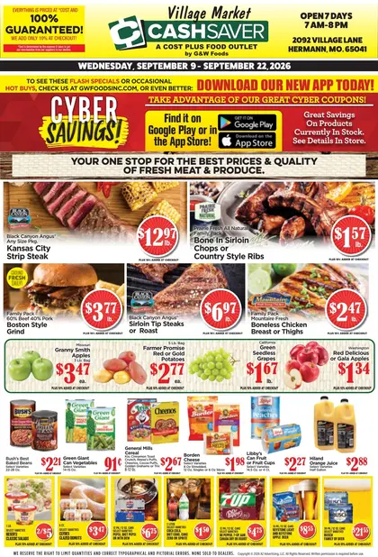 Village Market Cash Saver Weekly Ad