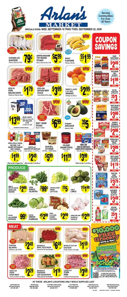 Arlan's Market Weekly Ad