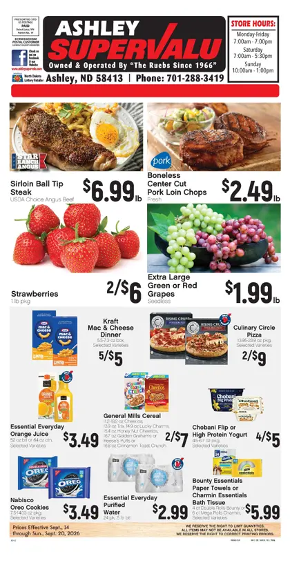 Ashley Supervalu Weekly Ad