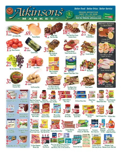 Atkinsons' Market Weekly Ad