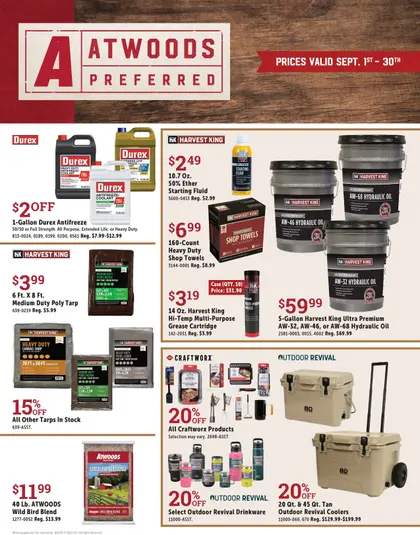 Atwoods Bargain Barn Weekly Ad