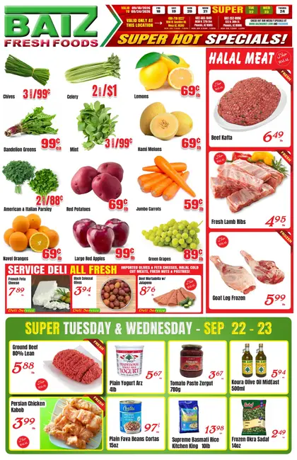 Baiz Market Weekly Ad