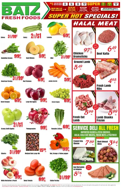 Baiz Market Weekly Ad