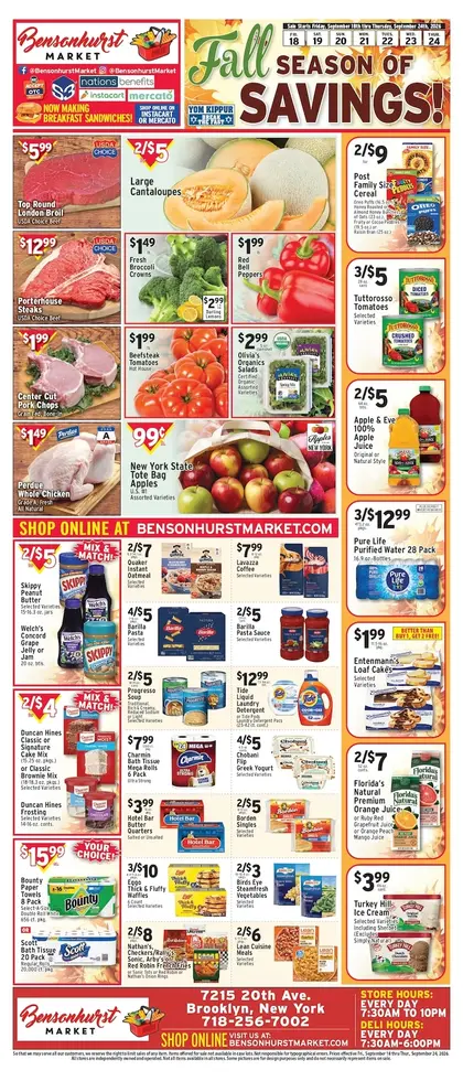 Bensonhurst Market Weekly Ad