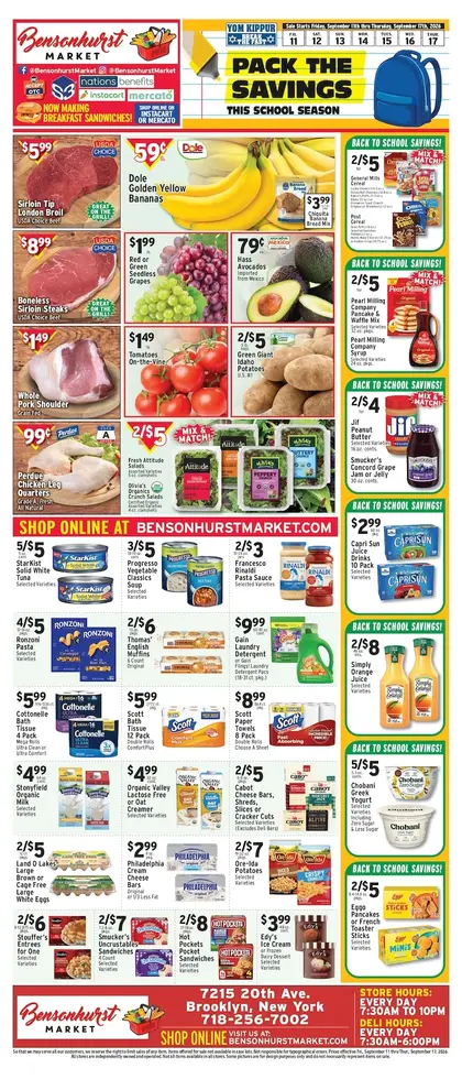 Bensonhurst Market Weekly Ad