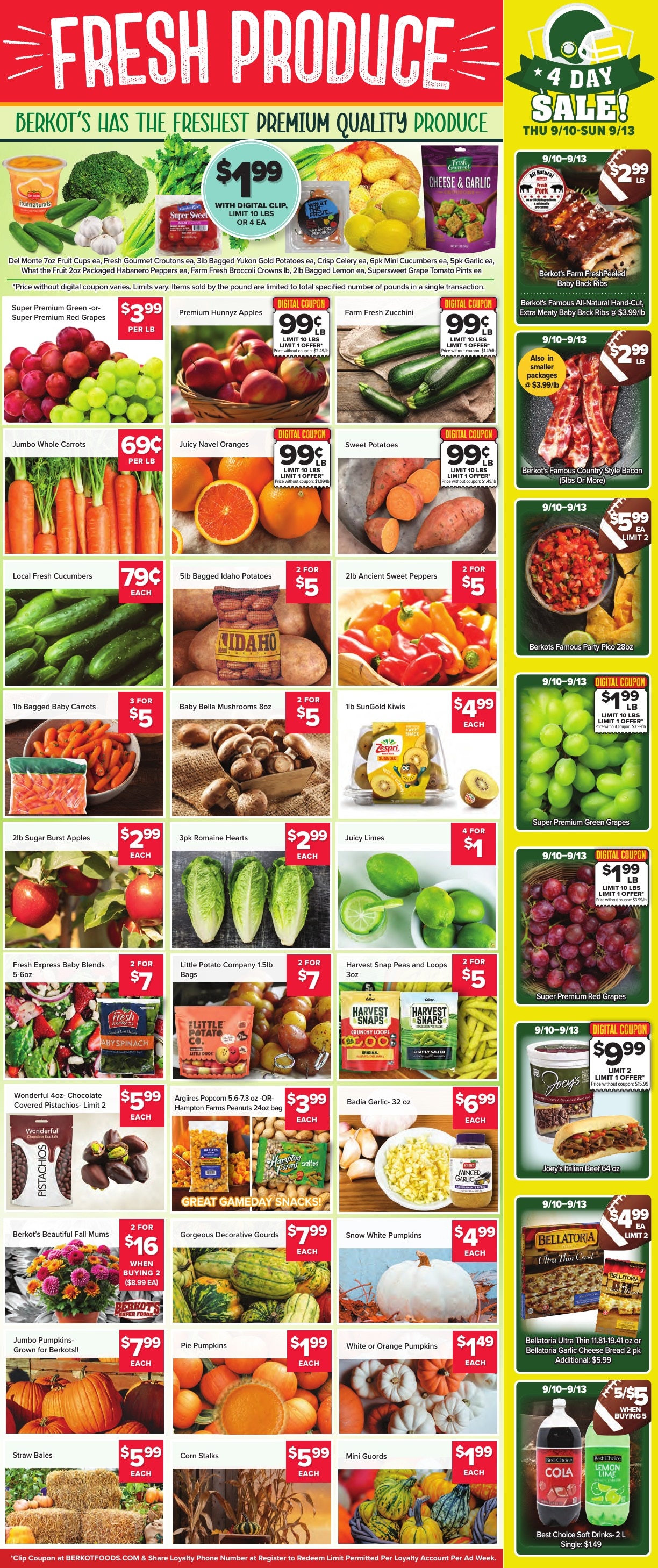 Berkot's Super Foods weekly ad page 7