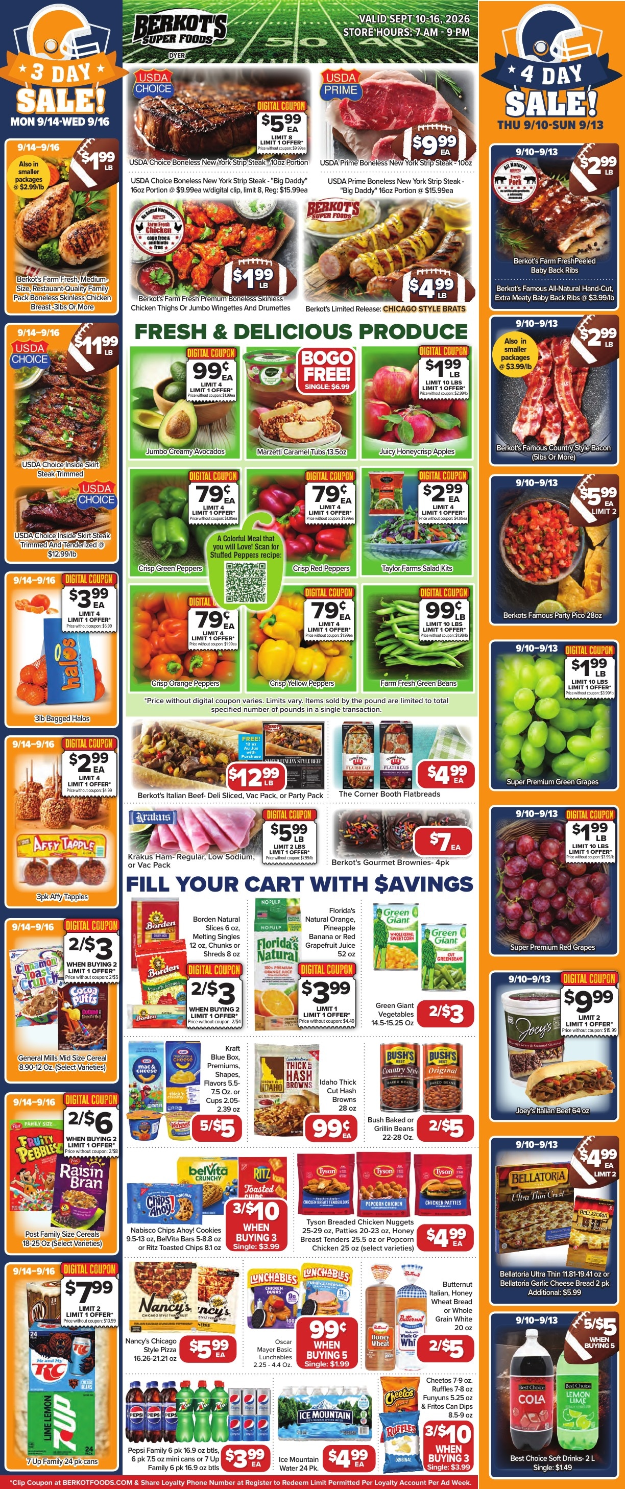 Berkot's Super Foods weekly ad page 1