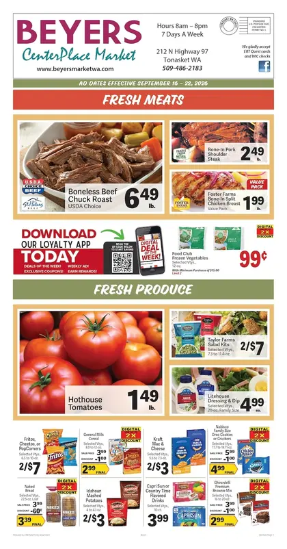 Beyers Market Weekly Ad