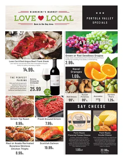 Bianchini's Market Weekly Ad