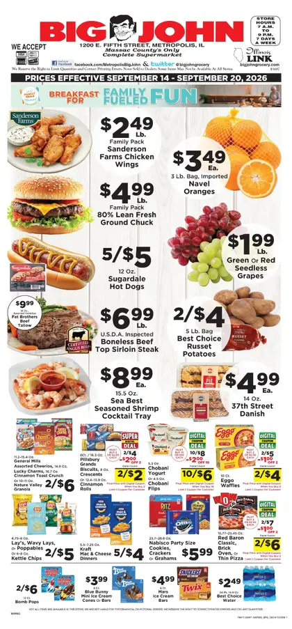 Big John's Super Market Weekly Ad