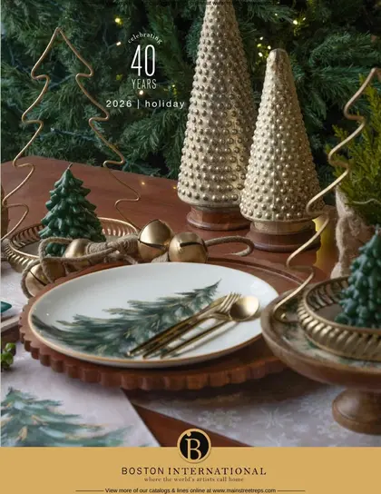 Boston International Holiday Catalog Weekly Ad