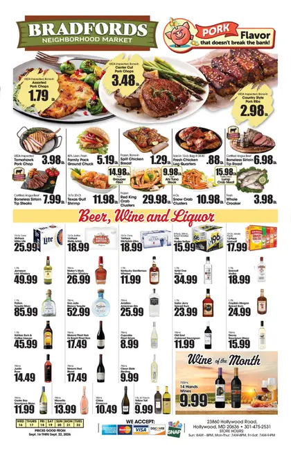 Bradford's Neighborhood Market Weekly Ad