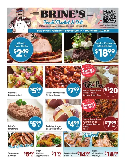 Brine's Market & Deli Weekly Ad