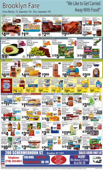 Brooklyn Fare Weekly Ad