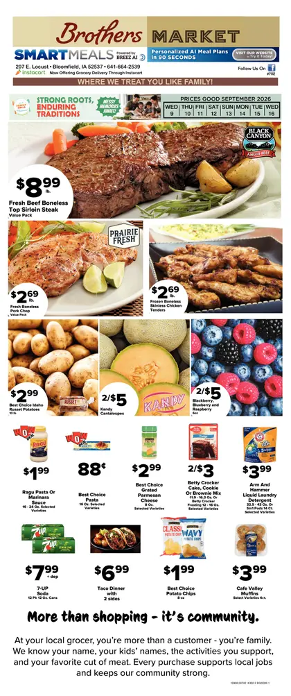 Brothers Market Weekly Ad