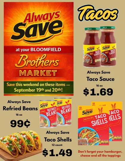 Brothers Market 2 Day Special Weekly Ad