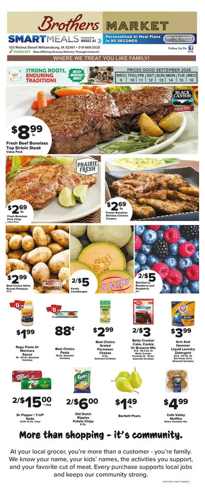 Brothers Market Weekly Ad