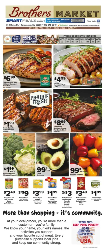 Brothers Market Weekly Ad