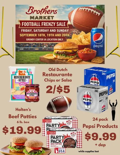 Brothers Market 3 Day Sale Weekly Ad