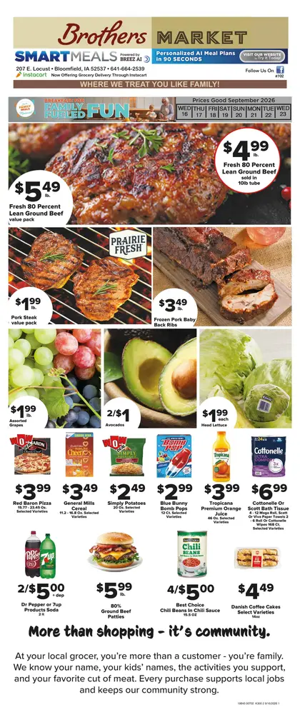 Brothers Market Weekly Ad
