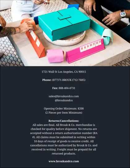 Brouk & Co Gifts Catalog Weekly Ad