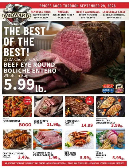 Broward Meat and Fish Weekly Ad