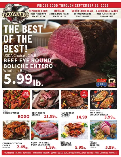 Broward Meat and Fish Weekly Ad
