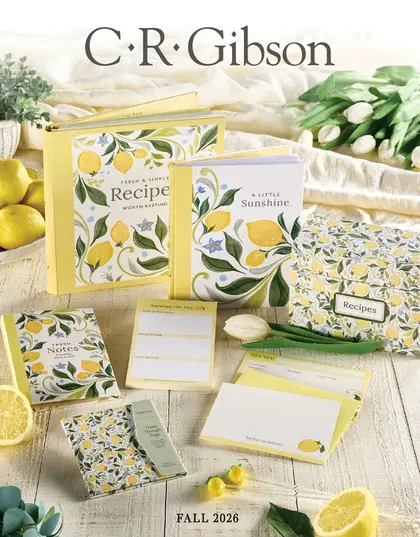 C. R. Gibson Fall Stationery and Gifts Catalog Weekly Ad