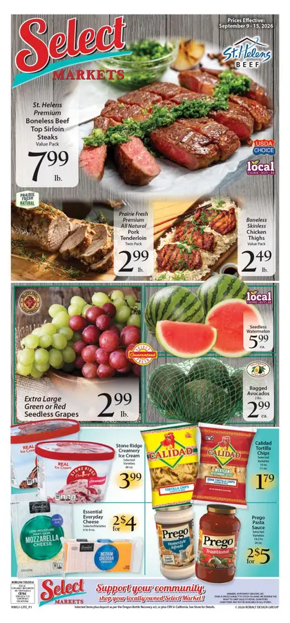 Cascade Select Market Weekly Ad