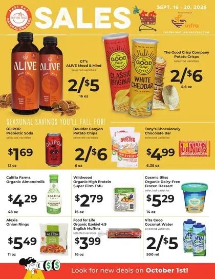 Castro Valley Natural Grocery Sales Weekly Ad
