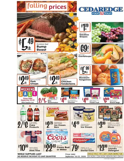 Cedaredge Foodtown Weekly Ad