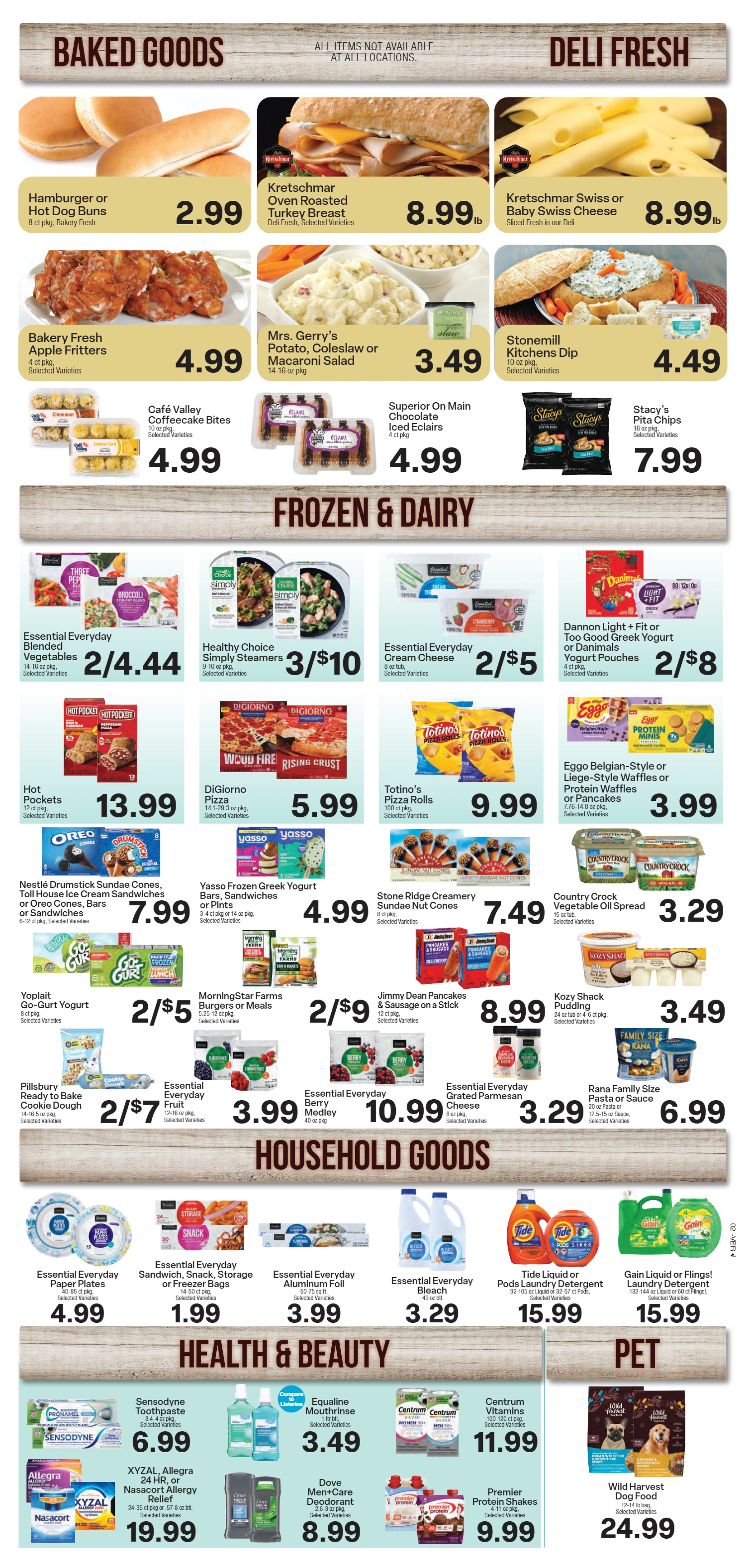 Chamberlain Food Center weekly ad page 2