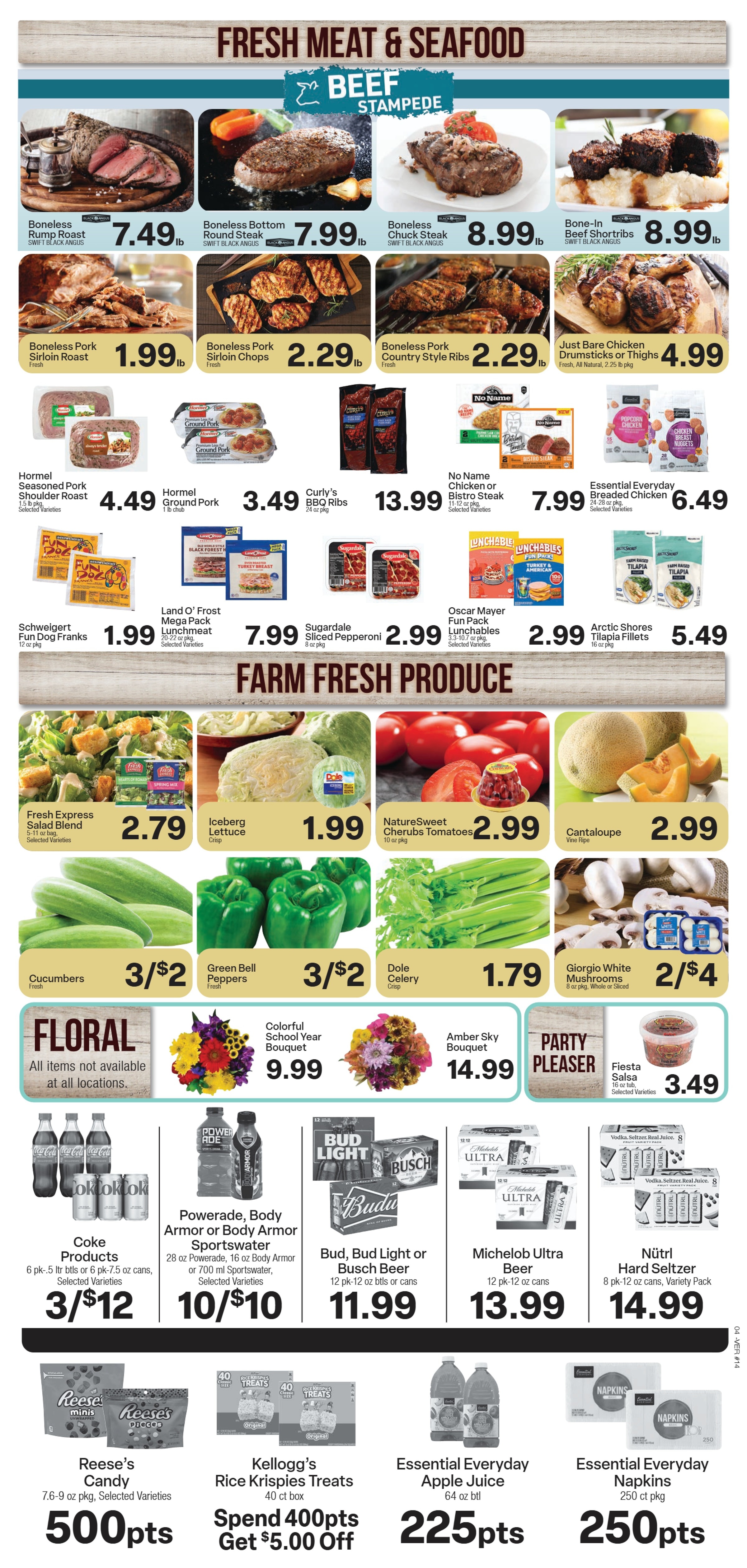 Chamberlain Food Center weekly ad page 4