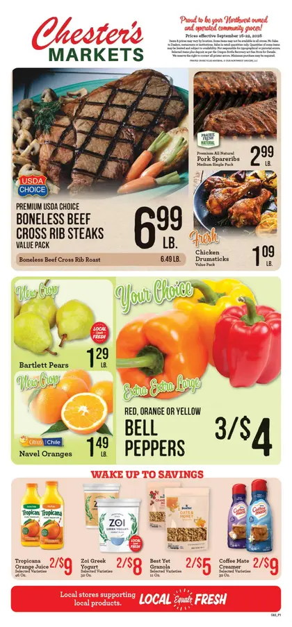 Chester's Market Weekly Ad