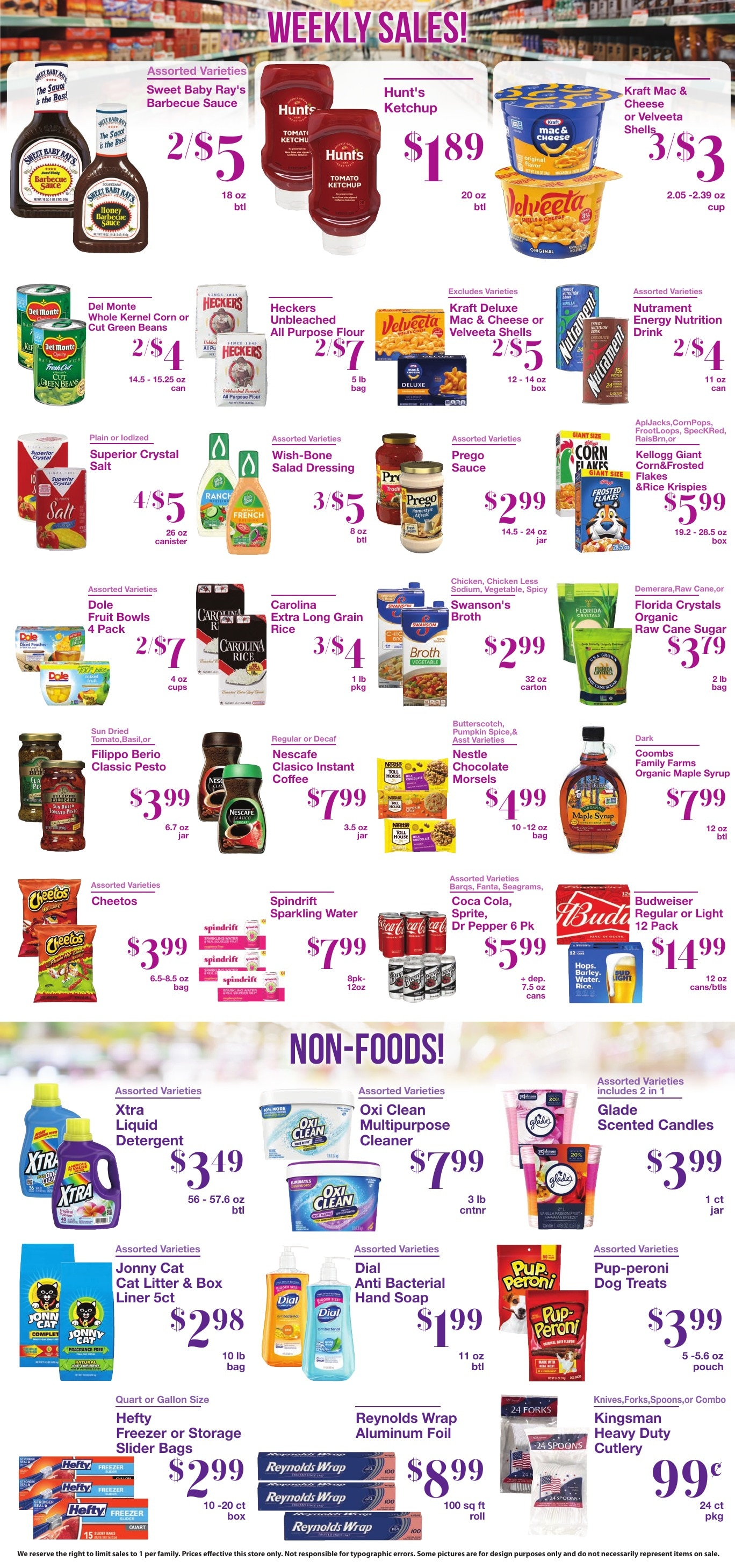 City Acres Market weekly ad page 2
