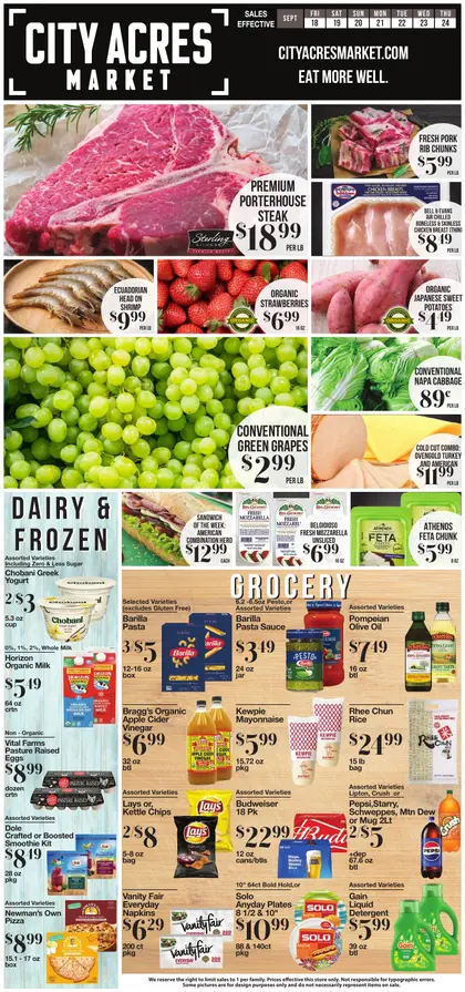City Acres Market Weekly Ad