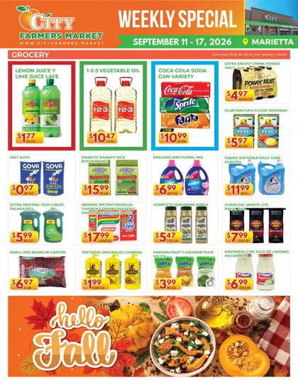 City Farmers Market Weekly Ad