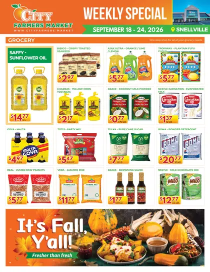 City Farmers Market Weekly Ad