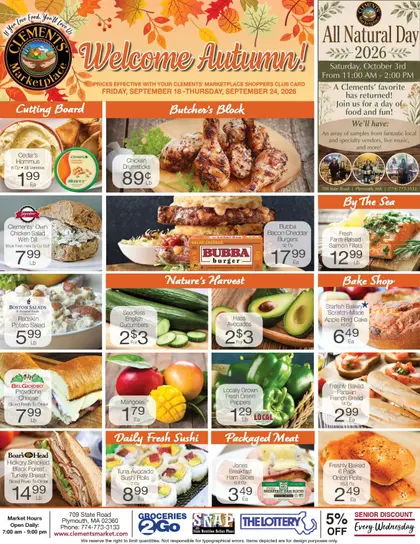 Clements' Marketplace Weekly Ad